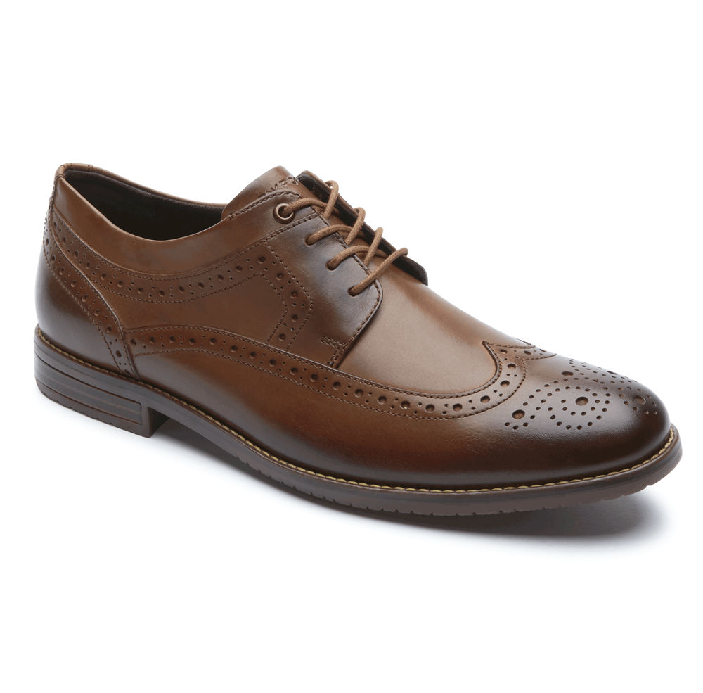 Rockport Oxfords Herre Brune - Style Purpose 3 Wingtip - UPZI79024